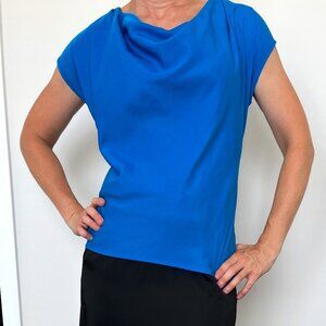 Outback Red Blue Blouse Size XS